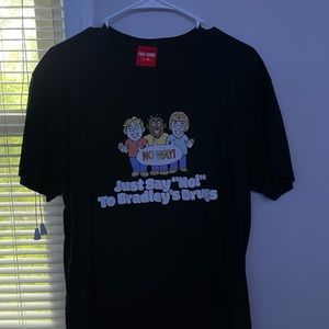 Men’s FULLSEND Just Say “No!” To Bradley’s Drugs TShirt Size L IN HAND🖐🔥 RARE
